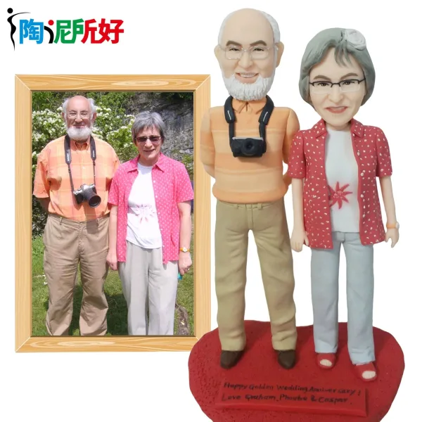 Custom Bobblehead — Full-Body Photo Customization