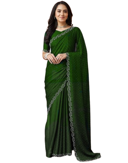 free stylish green saree with beautiful design kakadiya creation original imahchhjzpfnwg9j removebg preview