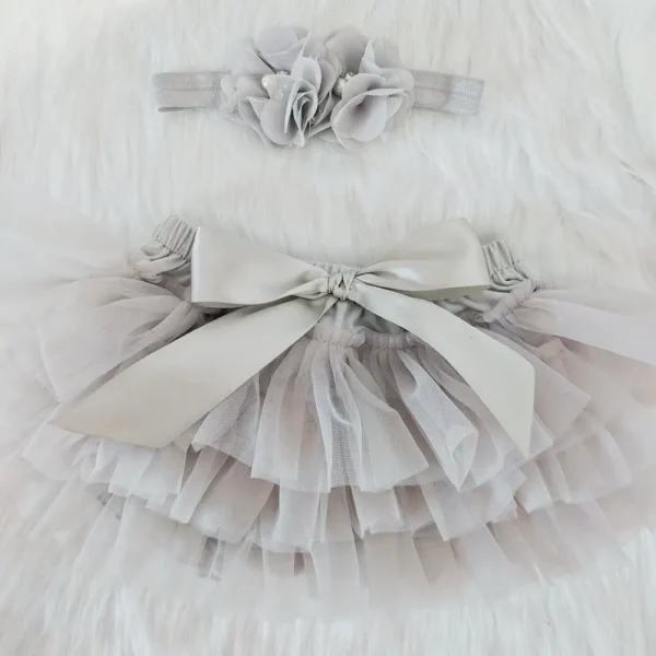 Baby Cotton
  Chiffon Ruffle Bloomers: Cute Diaper Cover & Summer Shorts - Image 5