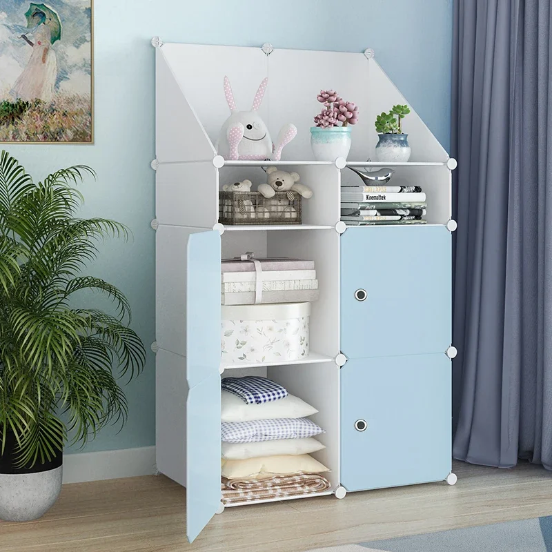 Nordic Folding Wardrobe: Open, Simple,
  Space Saving Living Room Closet
