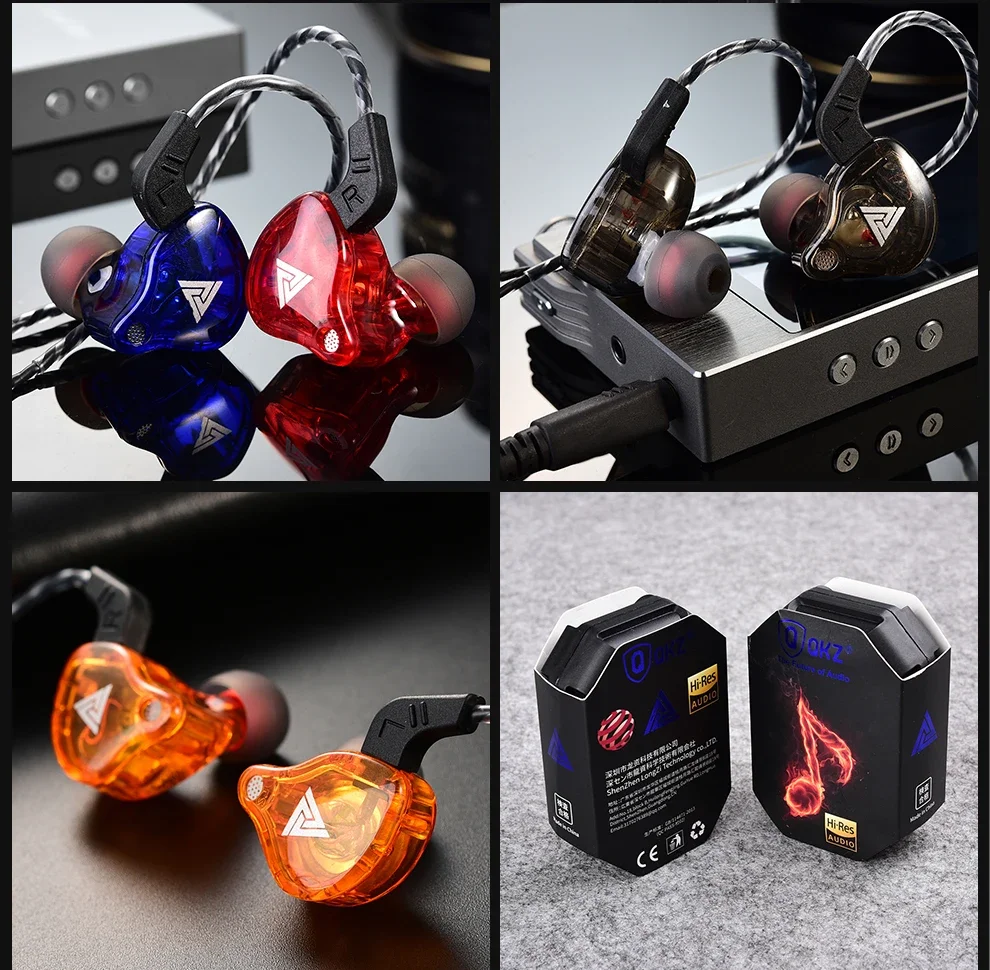 QKZ AK6 Wired Earbuds: Hand-Free Headphones w/ Mic for Gaming & Sport 4 QKZ AK6 Wired Earbuds:
  Hand-Free Headphones w/ Mic for Gaming & Sport - Image 4