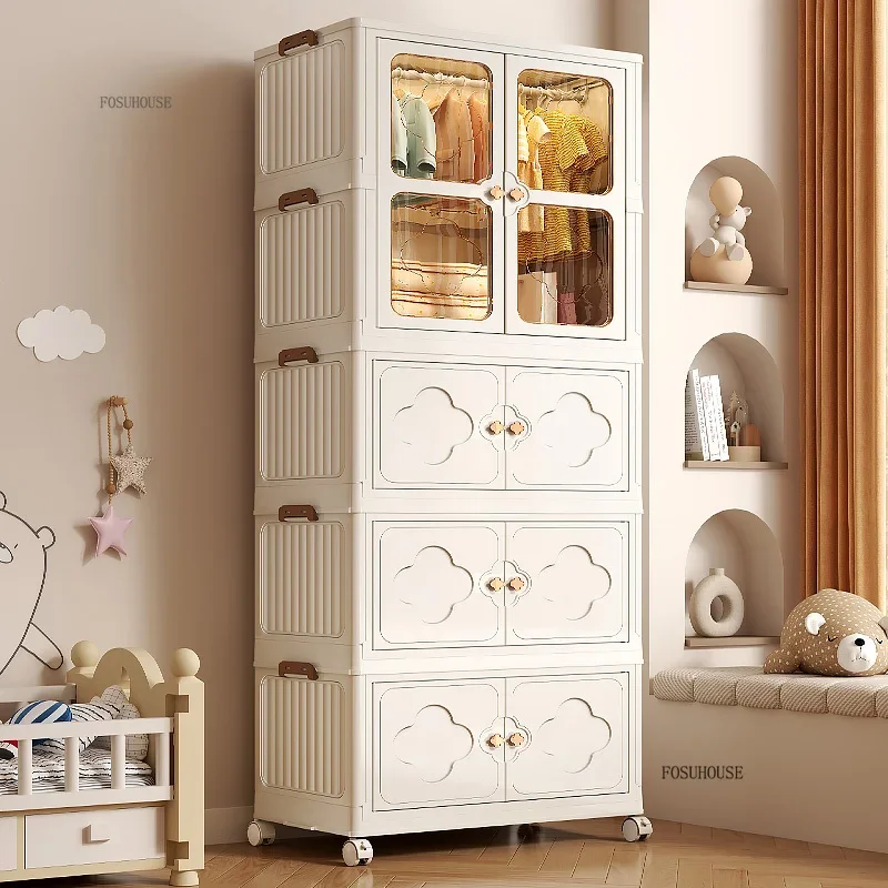 Nordic Folding Wardrobe: Simple Assembly Storage Locker for Rental Room 3 Nordic Folding Wardrobe: Simple Assembly
  Storage Locker for Rental Room - Image 3