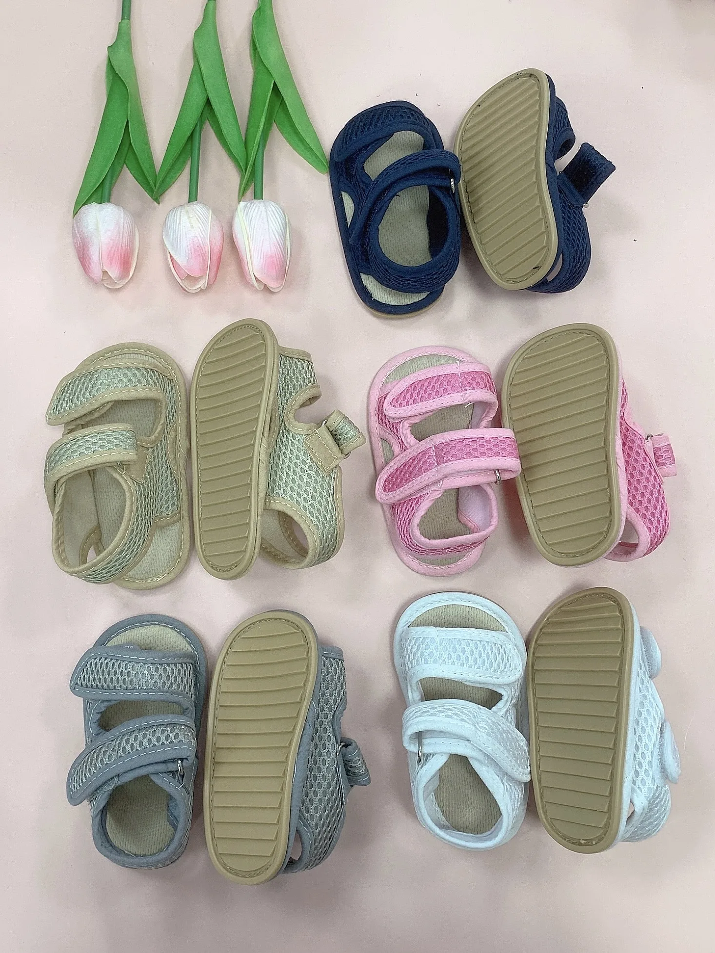 Summer Baby Sandal: Mesh Breathable Soft Sole Non-slip Walking Shoes 3 Summer Baby
  Sandal: Mesh Breathable Soft Sole Non-slip Walking Shoes - Image 3