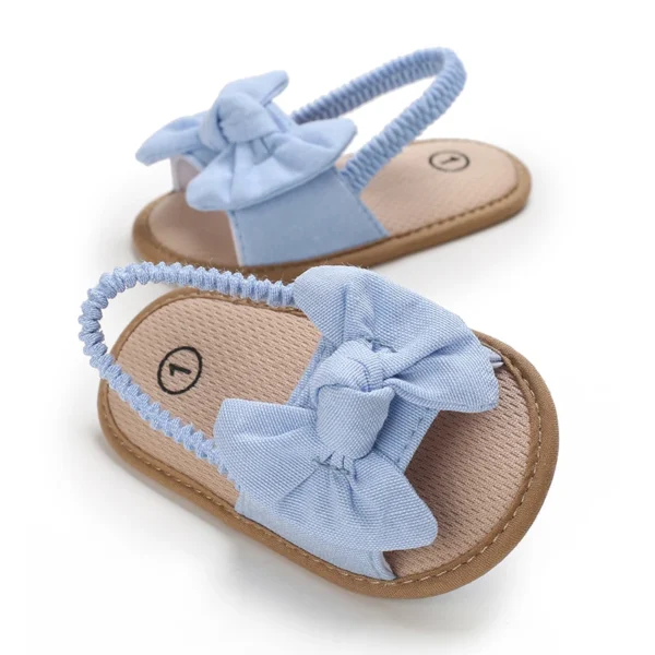 Infant
  Non-Slip First Walkers: Flowers Sandals Summer Soft Sole Flats - Image 5