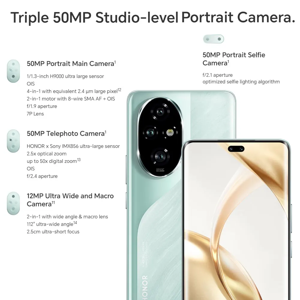 HONOR 200 Pro 5G: Snapdragon 8s Gen 3, 120Hz AMOLED, 100W SuperCharge 3 HONOR 200 Pro
  5G: Snapdragon 8s Gen 3, 120Hz AMOLED, 100W SuperCharge - Image 3