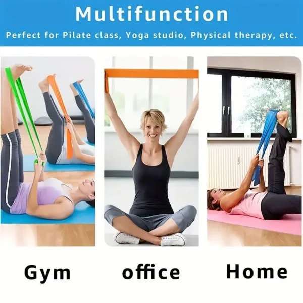 3PCS Yoga
  Tension Belt Set: Elastic Fitness Resistance Band for Strength - Image 4