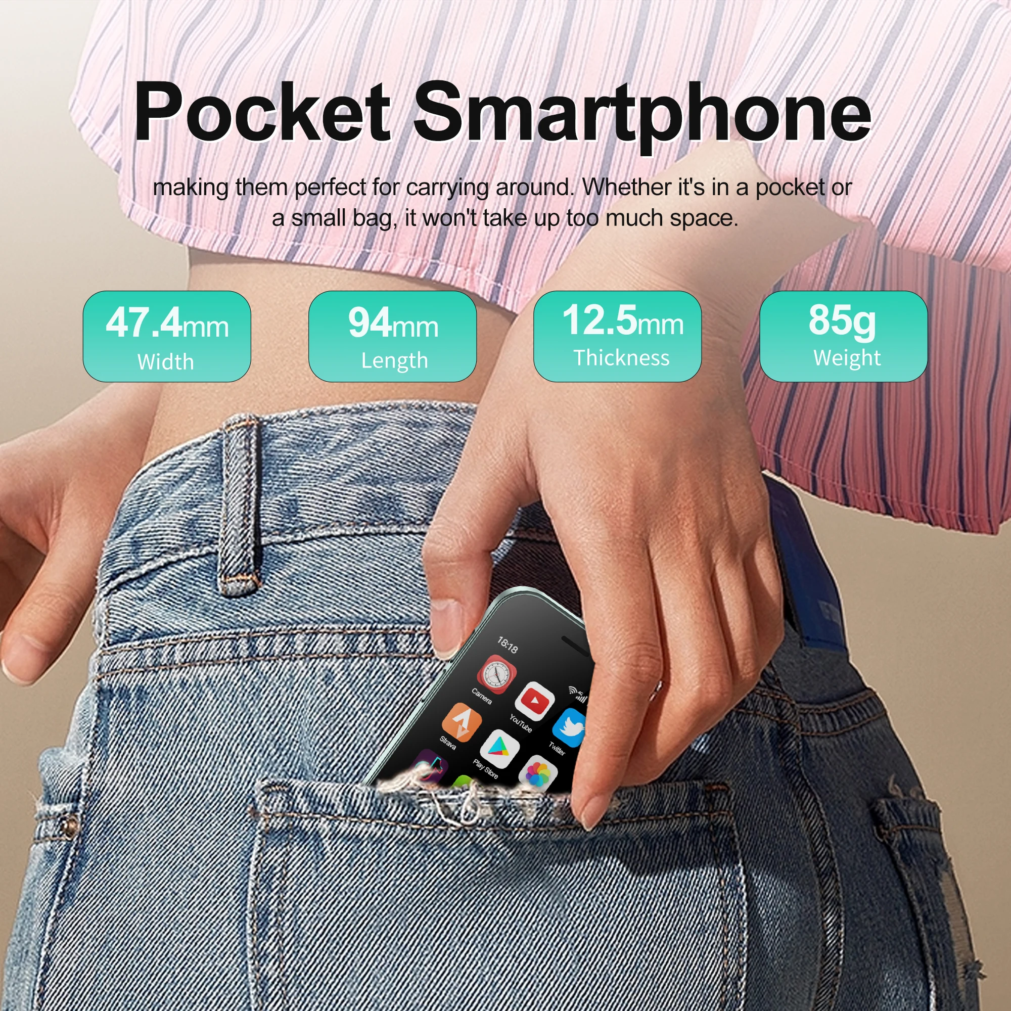 SERVO KING 9000 Mini Smartphone: Android 10, 4G LTE, Face Recognition 6 SERVO KING
  9000 Mini Smartphone: Android 10, 4G LTE, Face Recognition - Image 6
