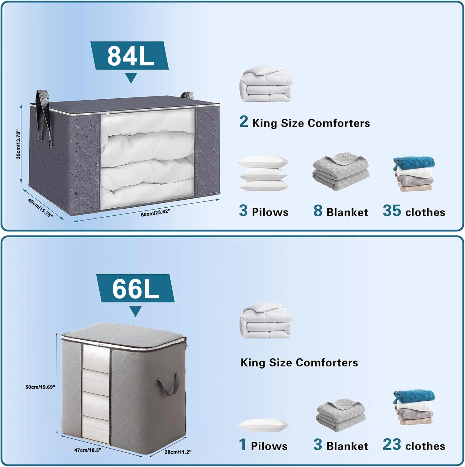 Simple Cloth Wardrobe Rack: Dustproof Closet w/ 3 Foldable Storage Bags 6 Simple Cloth Wardrobe Rack: Dustproof
  Closet w/ 3 Foldable Storage Bags - Image 6