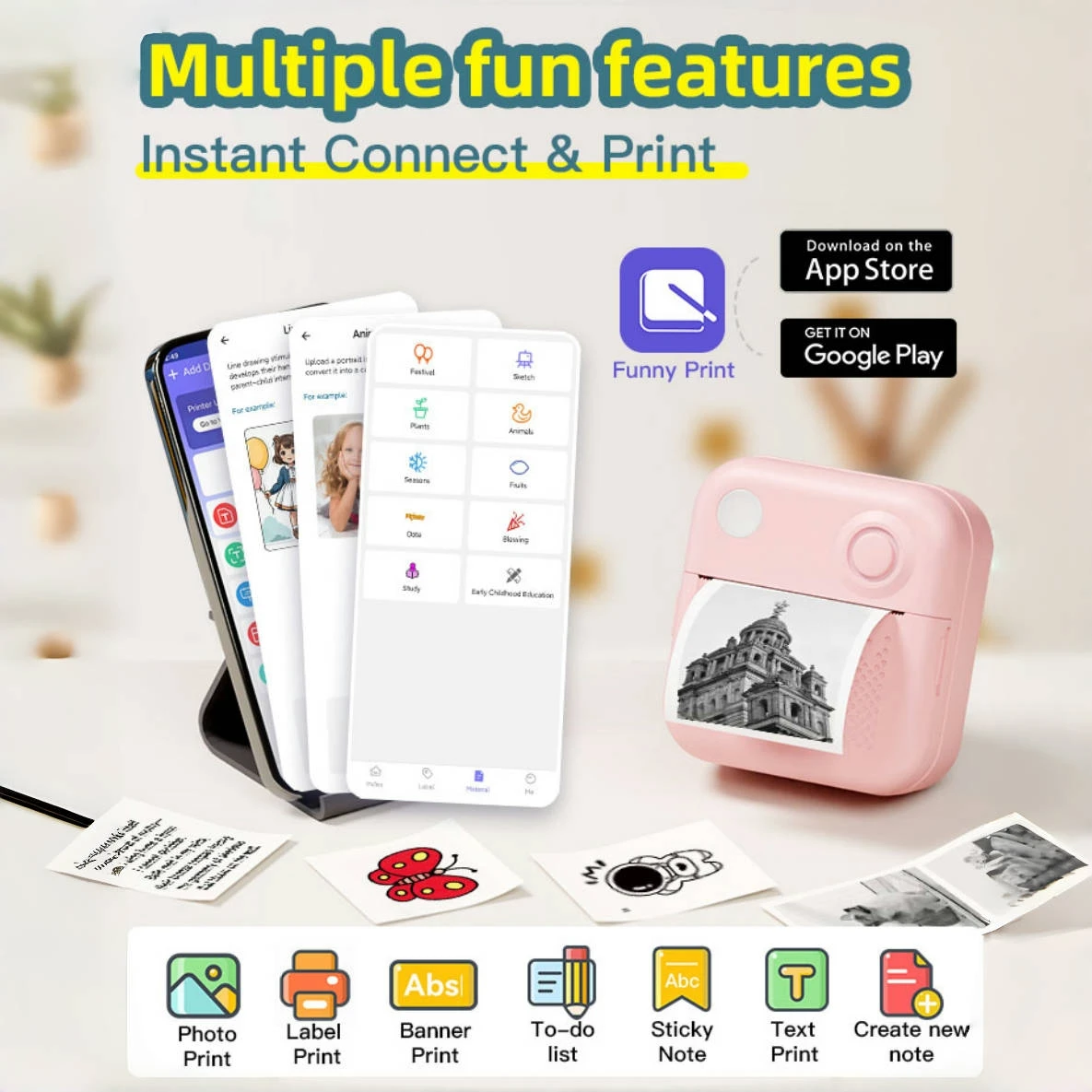 Dolewa D3 Portable Thermal Printer: Mini Label Maker for Photo & Error Printing 4 Dolewa D3
  Portable Thermal Printer: Mini Label Maker for Photo & Error Printing - Image 4
