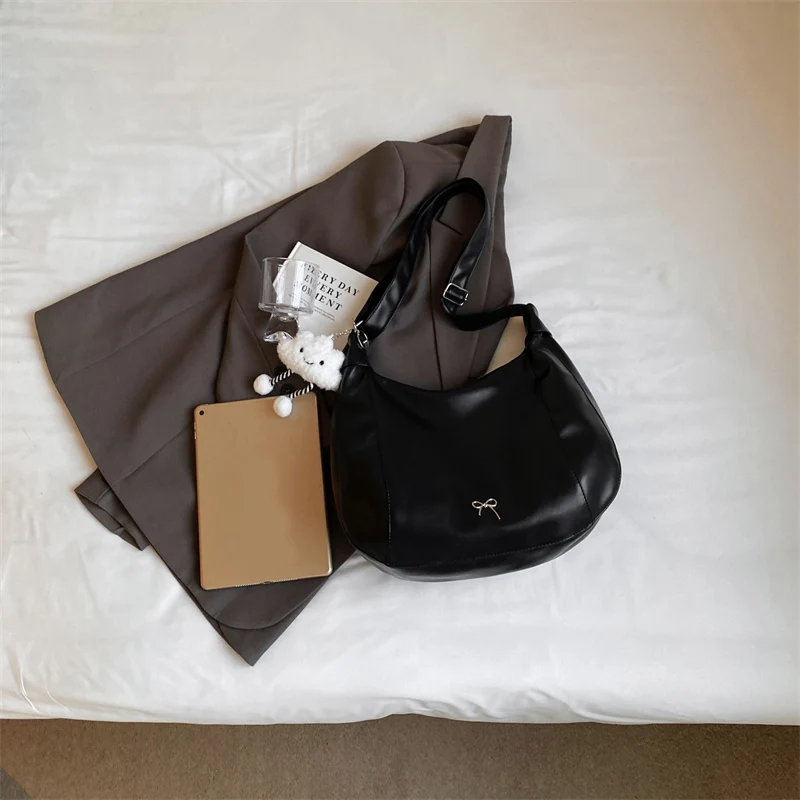 Large Capacity Underarm Shoulder Bag: Women's Crossbody Bag w/ Gift Doll 5 Large Capacity Underarm Shoulder Bag:
  Women's Crossbody Bag w/ Gift Doll - Image 5