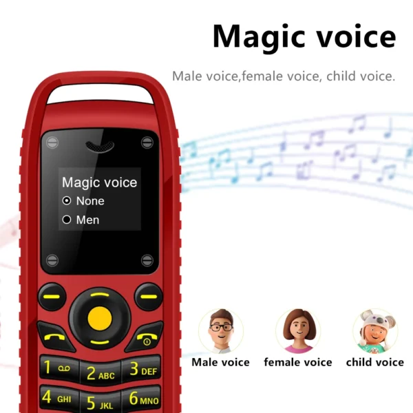 SERVO B25
  Mini Button Phone: Dual SIM, Bluetooth Dialing, Blacklist