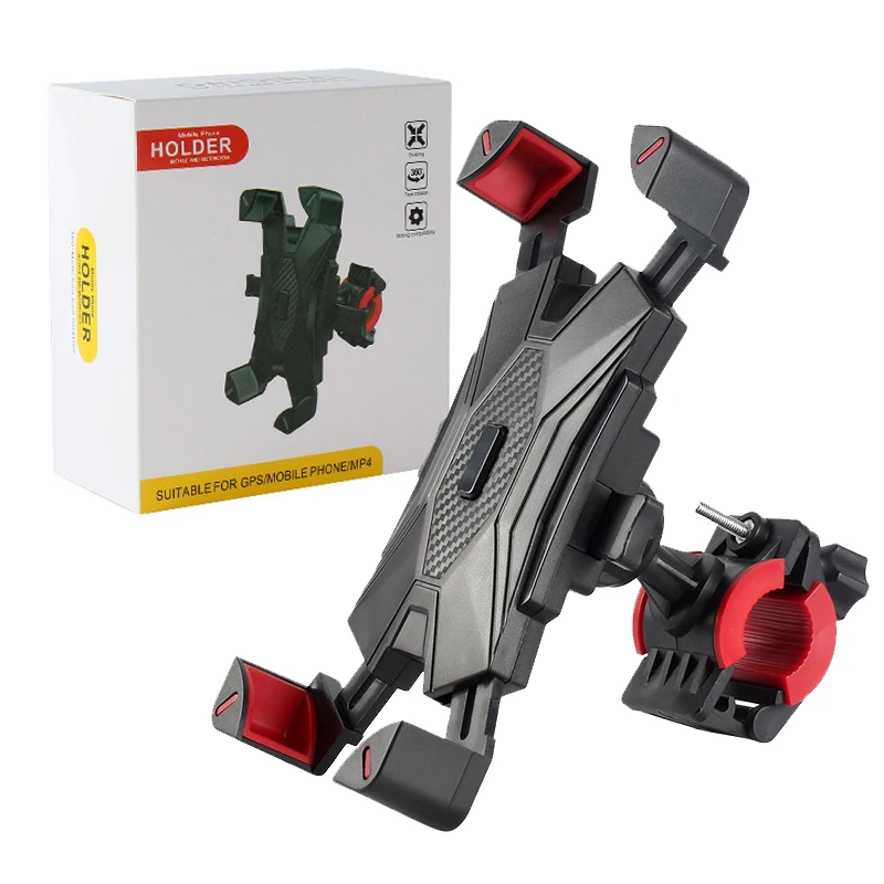 Universal Phone Holder: Fixed Frame
  Mount for Car, Motorcycle & E-Bike