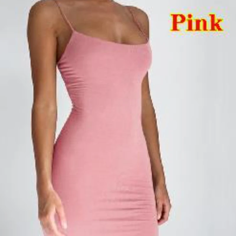 Black Spaghetti Strap Mini Dress: Sexy Bodycon Club Party Sheath Sundress 6 Black Spaghetti Strap Mini Dress: Sexy
  Bodycon Club Party Sheath Sundress - Image 6