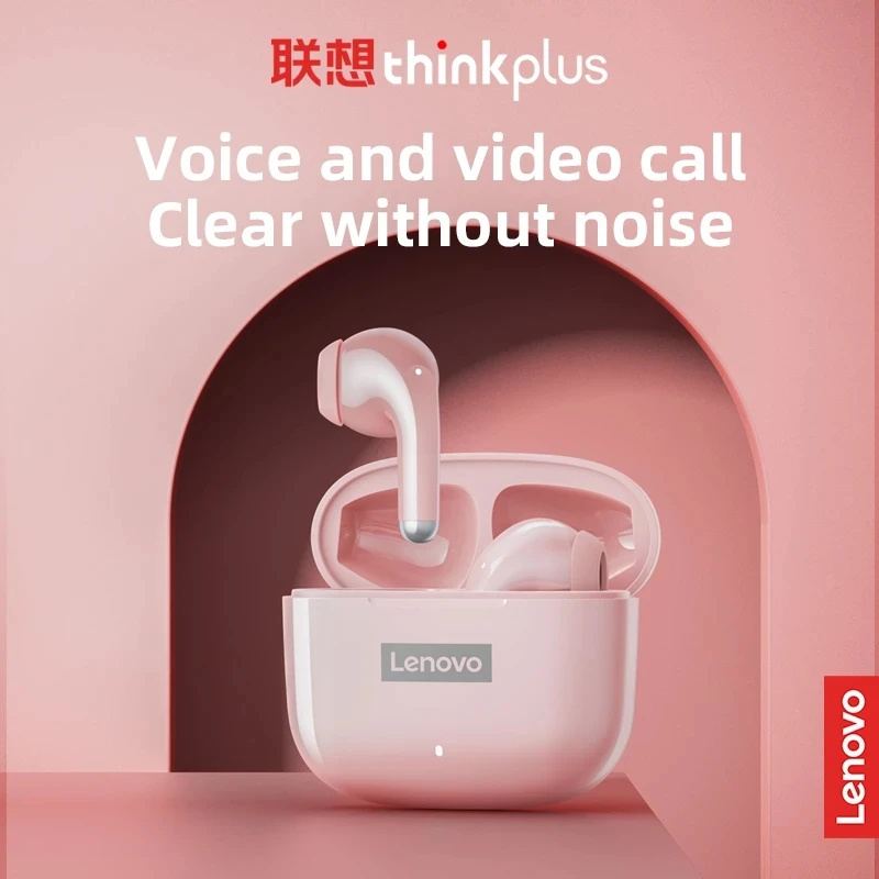 5PCS Lenovo LP40 Pro TWS Earphone: Bluetooth 5.0, Noise Reduction, Touch 4 5PCS Lenovo LP40 Pro TWS Earphone:
  Bluetooth 5.0, Noise Reduction, Touch - Image 4