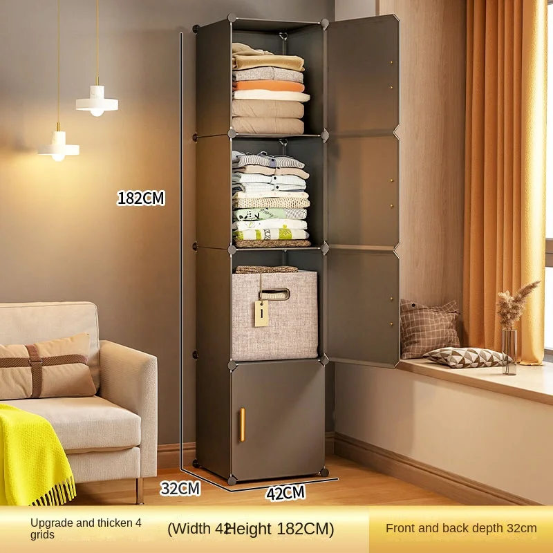 Minimalist Wardrobe: Plastic Collapsible Cube Closet for Luxury Hotel/Home 3 Minimalist Wardrobe: Plastic Collapsible
  Cube Closet for Luxury Hotel/Home - Image 3