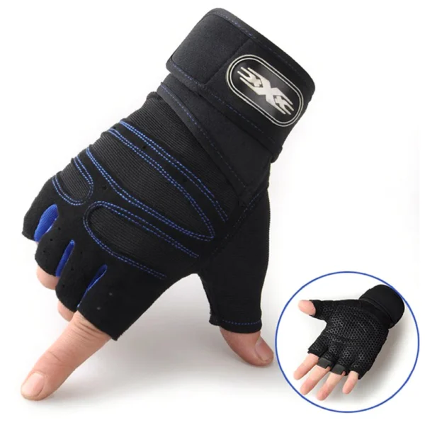 Heavyweight
  Gym Training Gloves: Half Finger, Non-Slip Wrist Support - Image 5