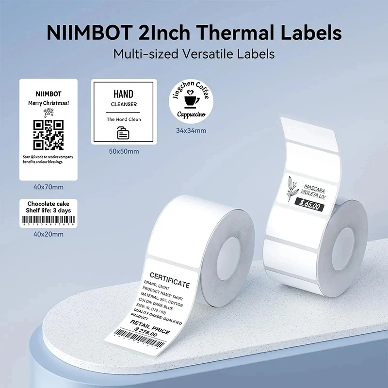 NiiMbot B1/B21 Thermal Label Printer: Barcode Sticker Tag Price Printing 3 NiiMbot
  B1/B21 Thermal Label Printer: Barcode Sticker Tag Price Printing - Image 3