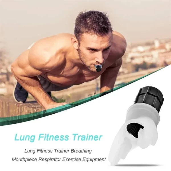 Breathing
  Trainer Lung Respirator: Silicone Respiratory Fitness Equipment - Image 6