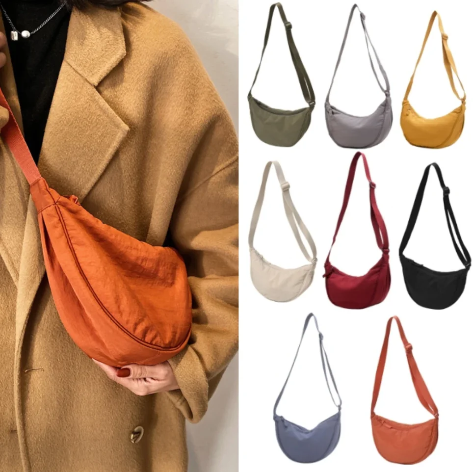 Casual Nylon Hobo Crossbody Bag:
  Designer Shoulder Tote for Travel/Shopper