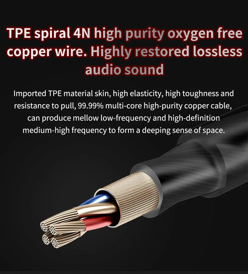 QKZ AK6 Wired Earbuds: Hand-Free Headphones w/ Mic for Gaming & Sport 6 QKZ AK6 Wired Earbuds:
  Hand-Free Headphones w/ Mic for Gaming & Sport - Image 6