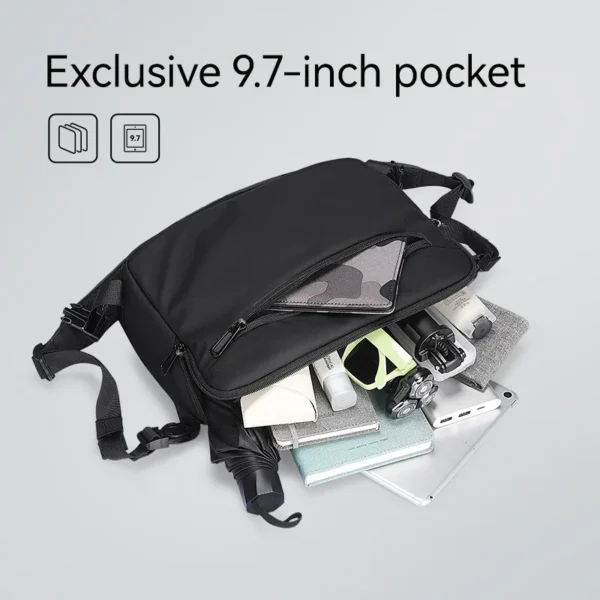 MarkRyden Harvey Waterproof Messenger
  Bag: Canvas Crossbody Laptop Business - Image 3