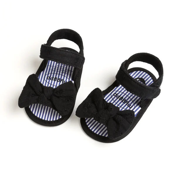 Baby Girl
  Sandals: Multicolor Bowknot Tassel Anti-slip Soft Sole Newborn - Image 5