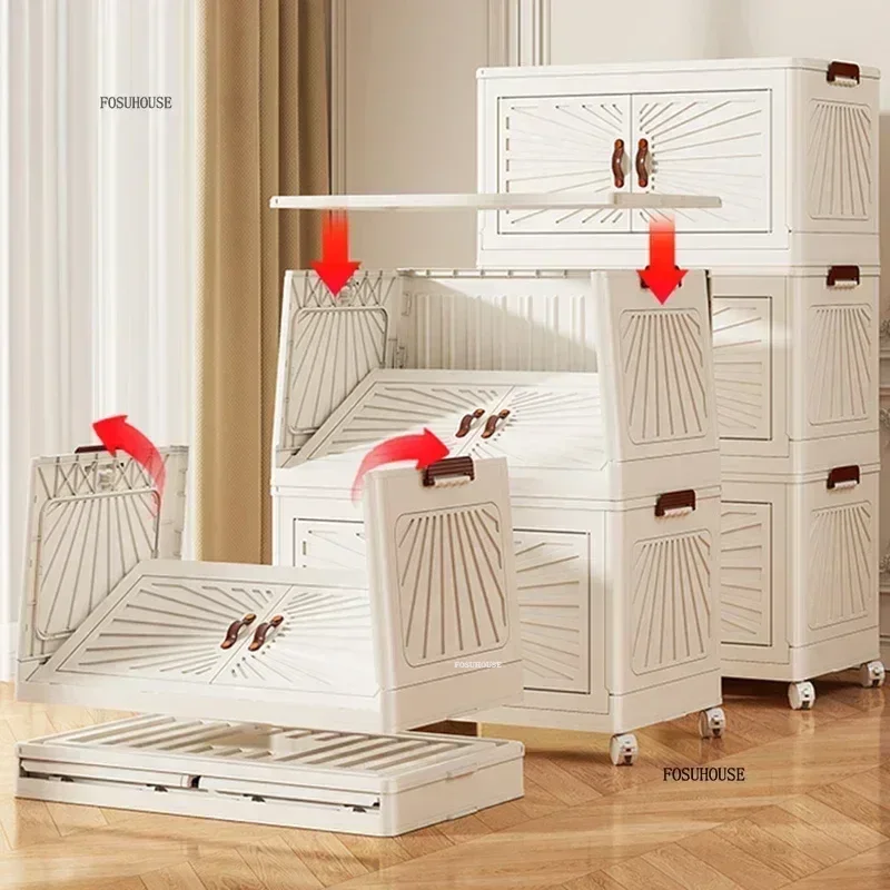 Nordic Folding Wardrobe: Simple Multi-Layer Closet Storage Locker 2 Nordic Folding Wardrobe: Simple
  Multi-Layer Closet Storage Locker - Image 2