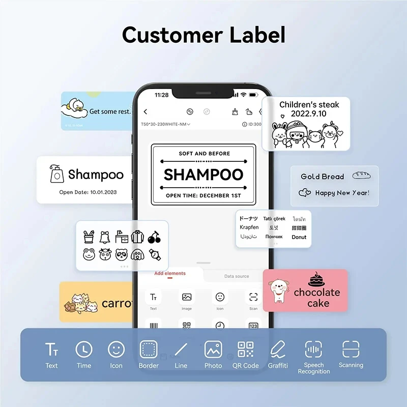 NiiMbot B1/B21 Thermal Label Printer: Barcode Sticker Tag Price Printing 2 NiiMbot
  B1/B21 Thermal Label Printer: Barcode Sticker Tag Price Printing - Image 2