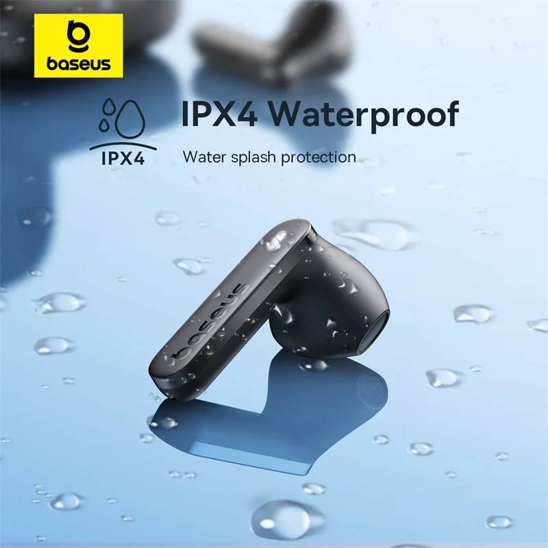 Baseus Bowie E16 TWS Earphones: BT 5.3, IPX4 Waterproof, 30H Playtime 6 Baseus Bowie E16 TWS Earphones: BT 5.3,
  IPX4 Waterproof, 30H Playtime - Image 6