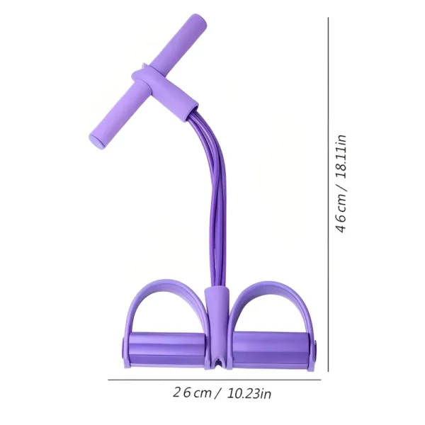 Four-Tube
  Pedal Tensioner: Multi-Functional Yoga Abdominal Strengthening - Image 6