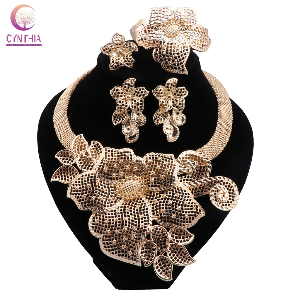 CYNTHIA High Quality Jewelry Set:
  Exquisite Wedding Nigerian/Indian Set