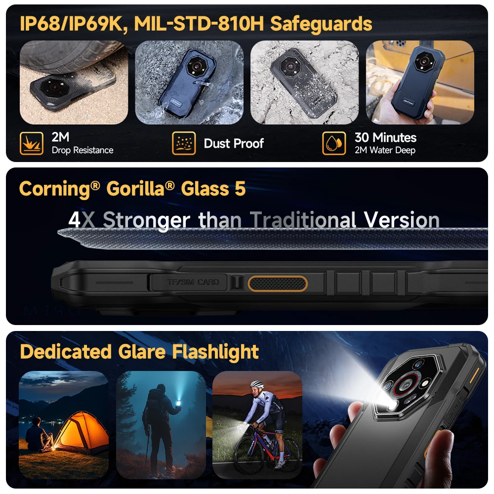 Armor X32 Pro 5G Rugged Phone: Waterproof, Dimensity 6300, 5.65" Display 5 Armor X32 Pro
  5G Rugged Phone: Waterproof, Dimensity 6300, 5.65" Display - Image 5