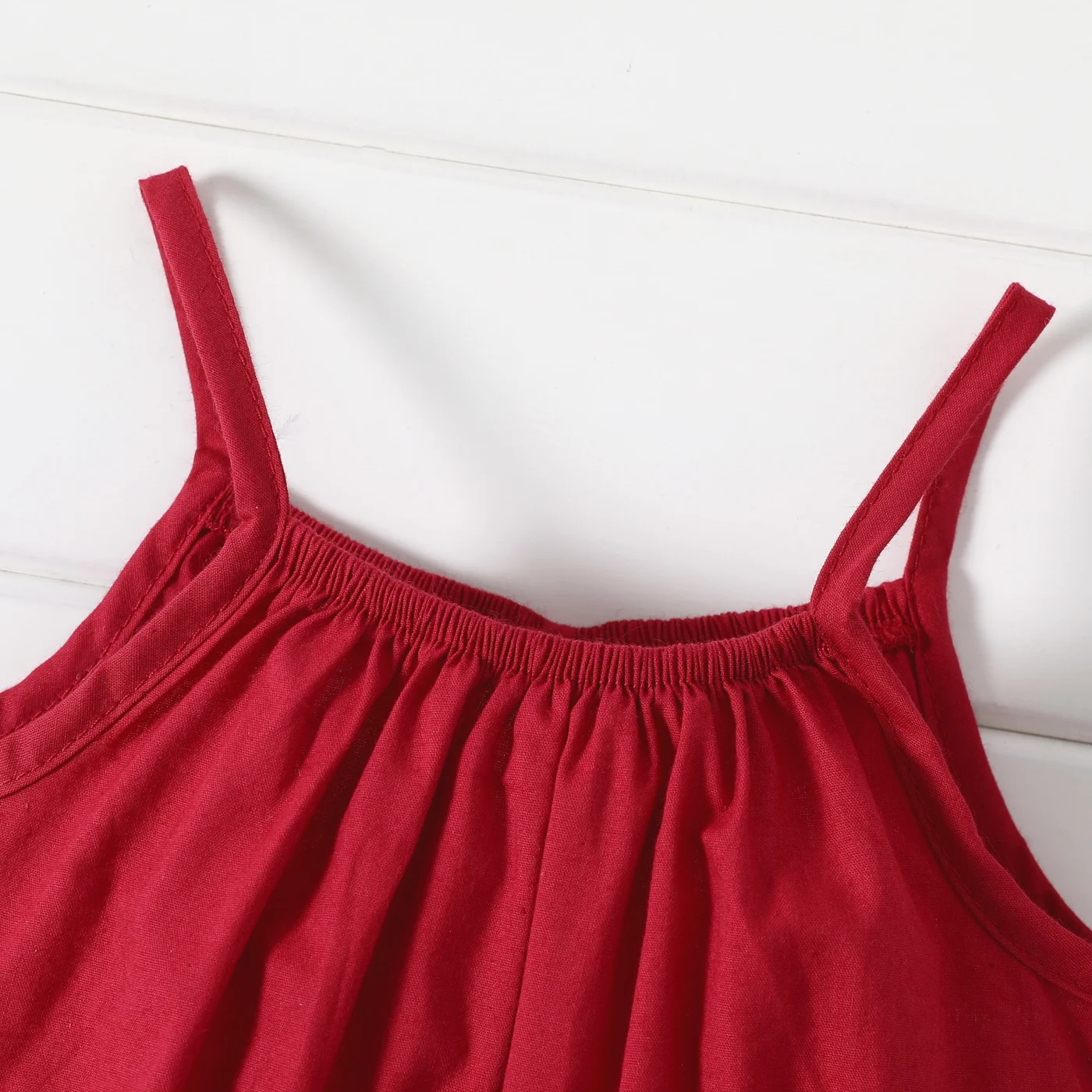 PatPat Baby Girl Overalls: 100% Cotton Loose-Fit Spaghetti Strap Harem Pants 2 PatPat Baby
  Girl Overalls: 100% Cotton Loose-Fit Spaghetti Strap Harem Pants - Image 2