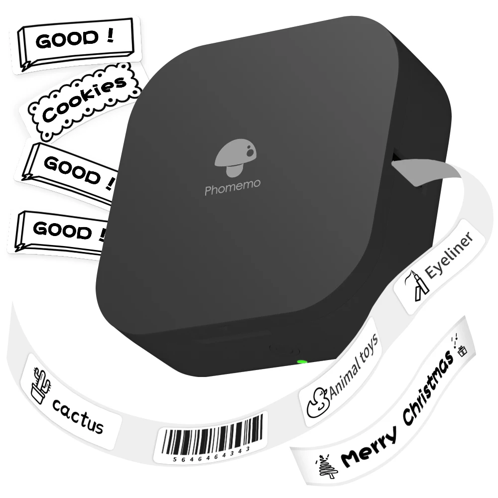 Phomemo Q30
  Portable Mini Label Maker: Wireless Bluetooth w/ Templates (Black)