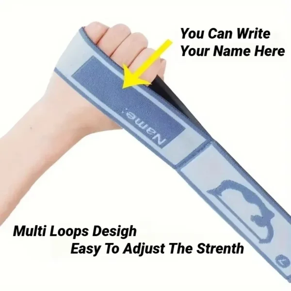 Resistance
  Band Yoga Belt: Latin Training Elastic Bands for Dance & Pilates - Image 4