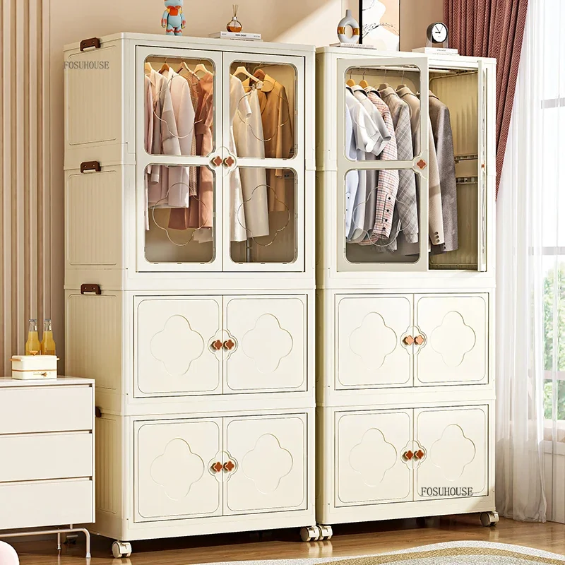 Nordic Folding Wardrobe: Simple Assembly Storage Locker for Rental Room 2 Nordic Folding Wardrobe: Simple Assembly
  Storage Locker for Rental Room - Image 2