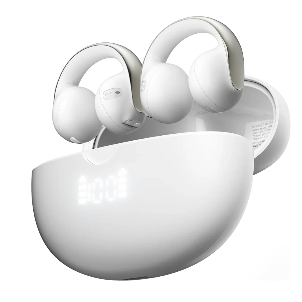 Blackview AirBuds 13: Wireless Ear Clip
  Headset, LED Display, IPX7, BT 5.4