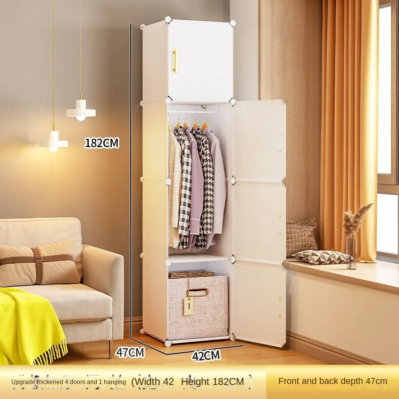 Minimalist Wardrobe: Plastic Collapsible Cube Closet for Luxury Hotel/Home 4 Minimalist Wardrobe: Plastic Collapsible
  Cube Closet for Luxury Hotel/Home - Image 4