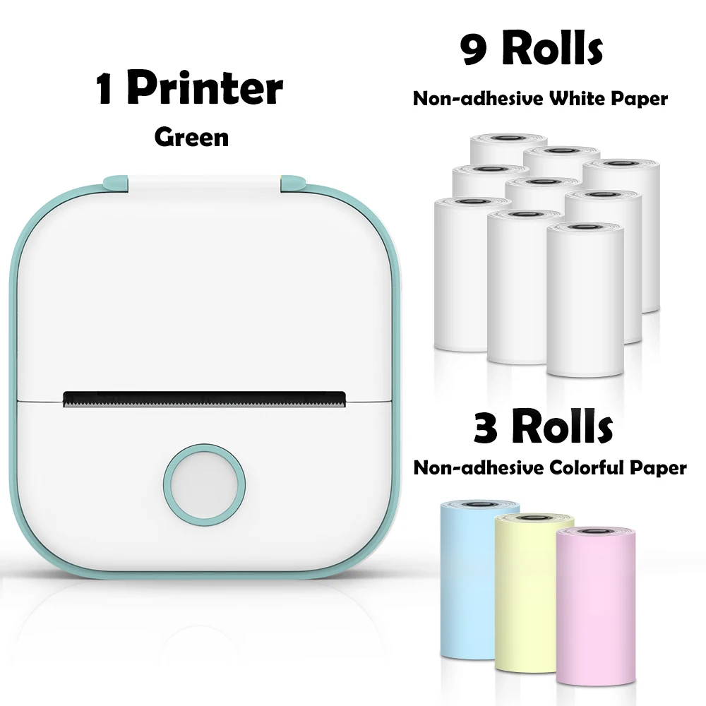 Phomemo T02
  Mini Thermal Printer: Wireless Pocket Sticker Maker for DIY/Journal
