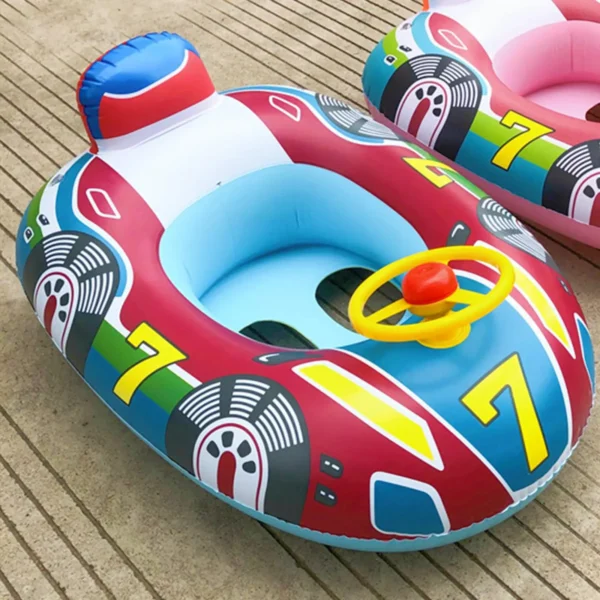 Inflatable
  Float Seat: Baby Swimming Circle Toddler Ring Accessories - Image 6