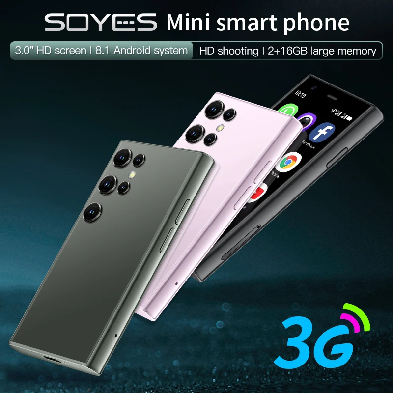 SOYES S23 Pro Mini Phone: 3.0" Display, 3G Network, 2GB+16GB Android 4 SOYES S23 Pro
  Mini Phone: 3.0" Display, 3G Network, 2GB+16GB Android - Image 4