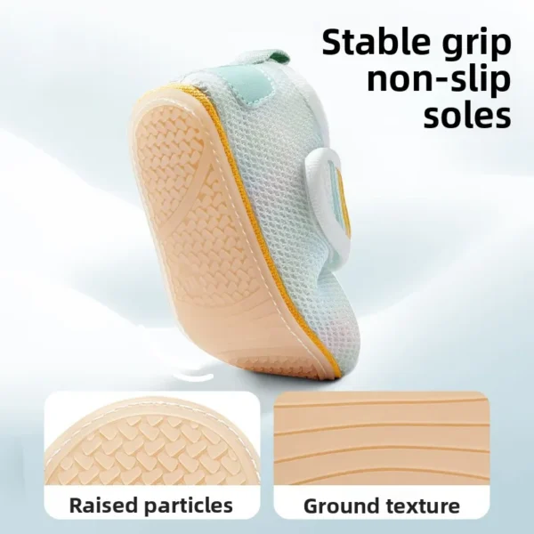 Baby Toddler
  Shoes: Autumn Summer Indoor Anti-slip Soft Socks Shoes - Image 3