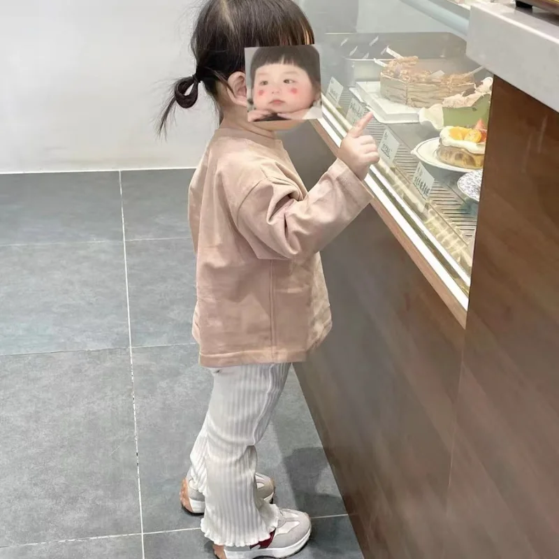 Baby Trousers
  Pants: Summer Slim Stretch Trousers Solid Color Infant
