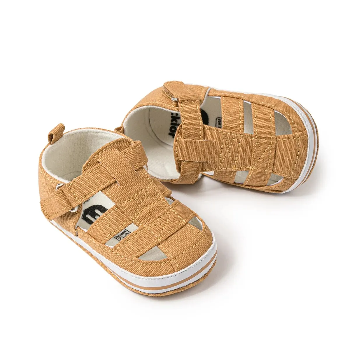 Meckior Canvas Baby Sandals: Newborn Casual Breathable First Walkers (0-18M) 3 Meckior
  Canvas Baby Sandals: Newborn Casual Breathable First Walkers (0-18M) - Image 3