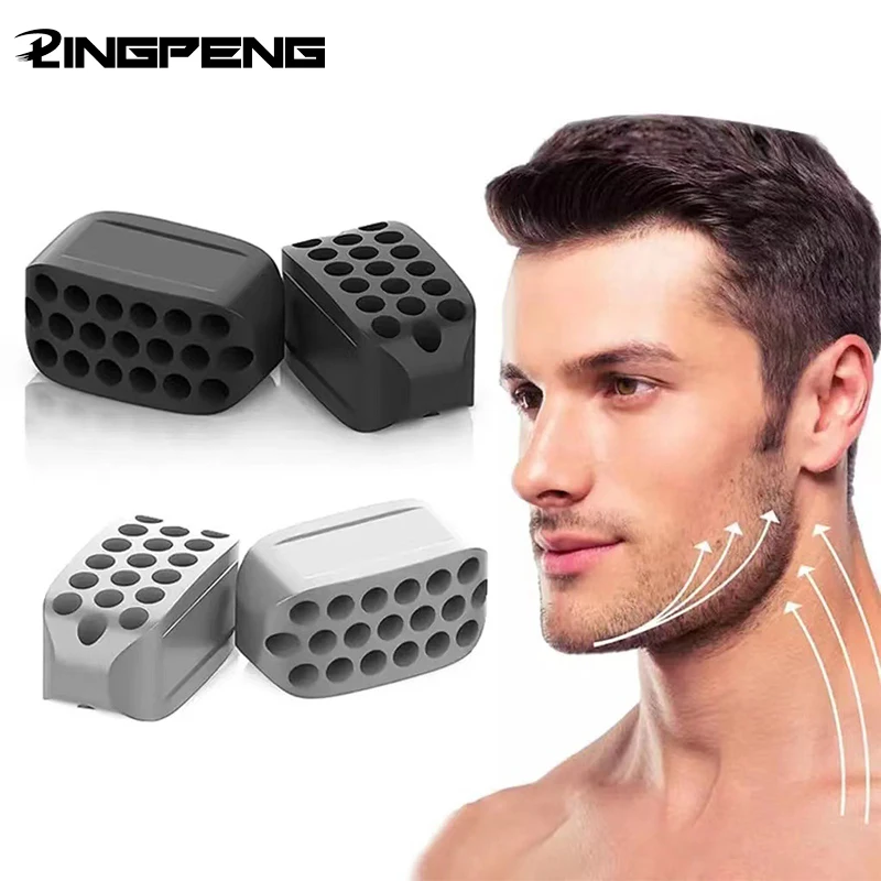 Silicone Jaw
  Exerciser: Facial Toner & Jawline Fitness Ball, Chin Exerciser