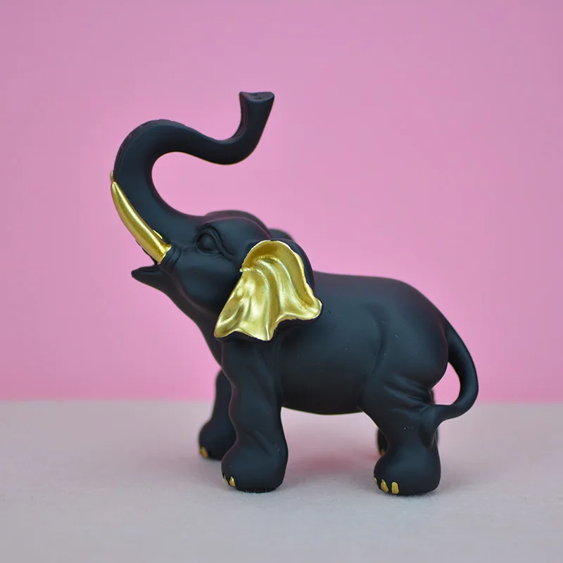 Handmade Wood Grain Elephant Figurine - Wall Art & Shelf Decoration Gift 4 Handmade Wood Grain Elephant Figurine -
  Wall Art & Shelf Decoration Gift - Image 4