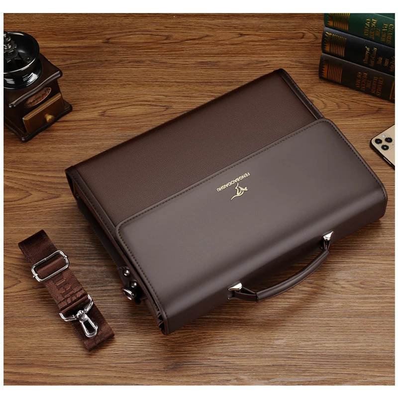 Kangaroo Brand Luxury Leather Messenger Bag: Men's Chest Crossbody Bag 6 Kangaroo Brand Luxury Leather Messenger
  Bag: Men's Chest Crossbody Bag - Image 6