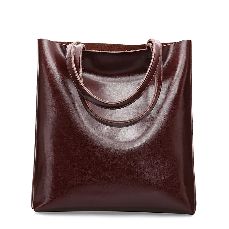 Commuter Multifunctional Leather Handbag:
  Men's Laptop Briefcase