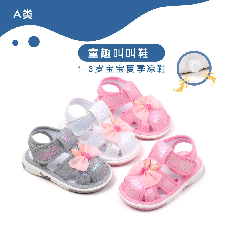Baby Squeaky Shoes: Funny Toddler Sound Prewalking Sneaker w/ Butterfly-Bow 5 Baby Squeaky
  Shoes: Funny Toddler Sound Prewalking Sneaker w/ Butterfly-Bow - Image 5