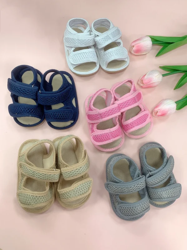 Summer Baby
  Sandal: Mesh Breathable Soft Sole Non-slip Walking Shoes - Image 7